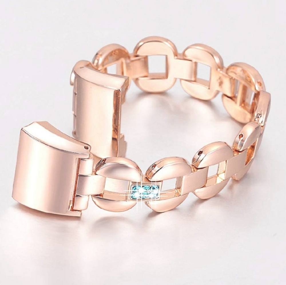 Fitbit charge 2 blue bling band